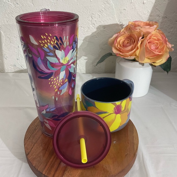 Bundle Starbucks set 2024 Spring Iridescent Holographic Cold Cup and mug - Picture 5 of 5